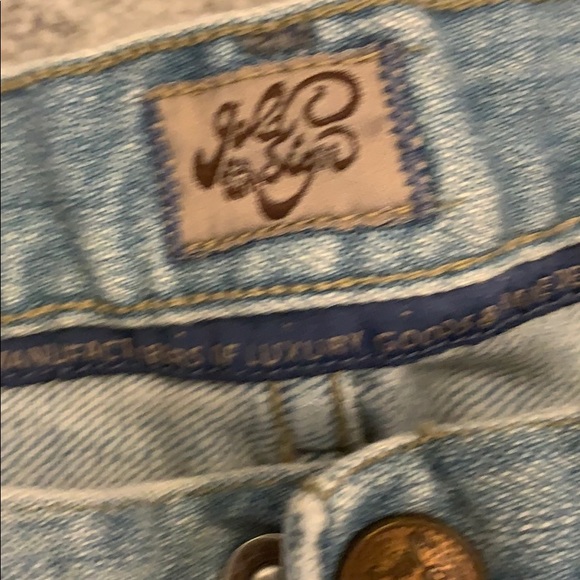 Gold sign light denim jeans - Picture 3 of 5